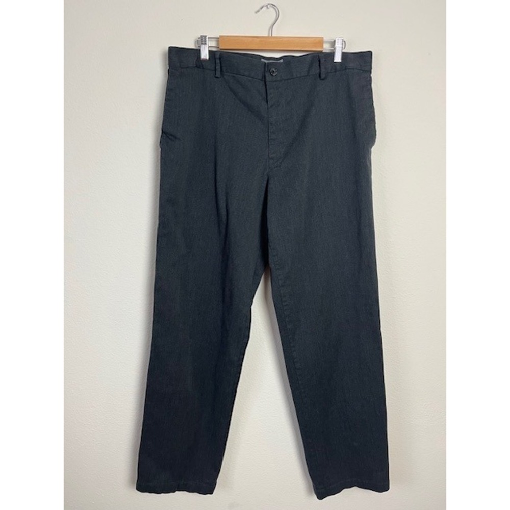 Men's Dockers 36x34 Gray Dress Pants Business Casual Office Career‎ Trousers